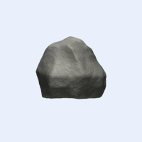 Ilustración de una piedra de afilar japonesa con base de bambú